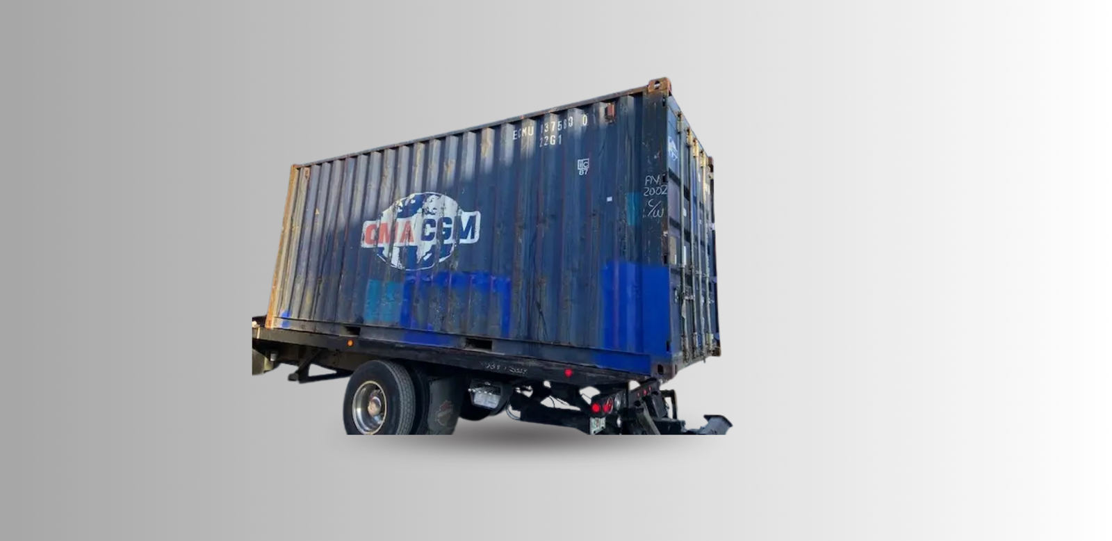 Used 20 ft Shipping Container Standard 8 ft 6 in High | Used AS IS