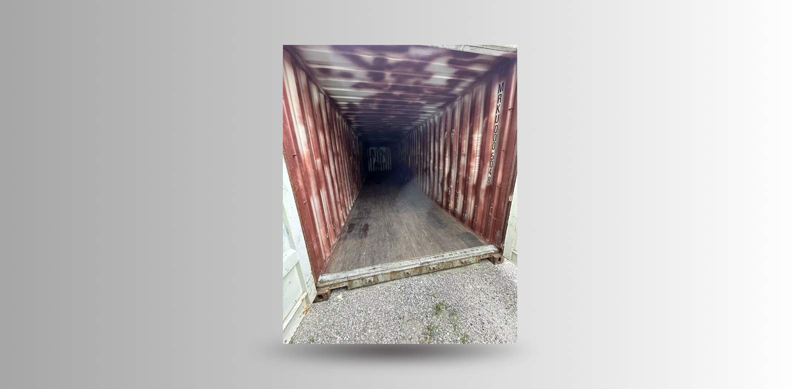 Used 40 ft Shipping Container Standard 8 ft 6 in High | Used AS IS