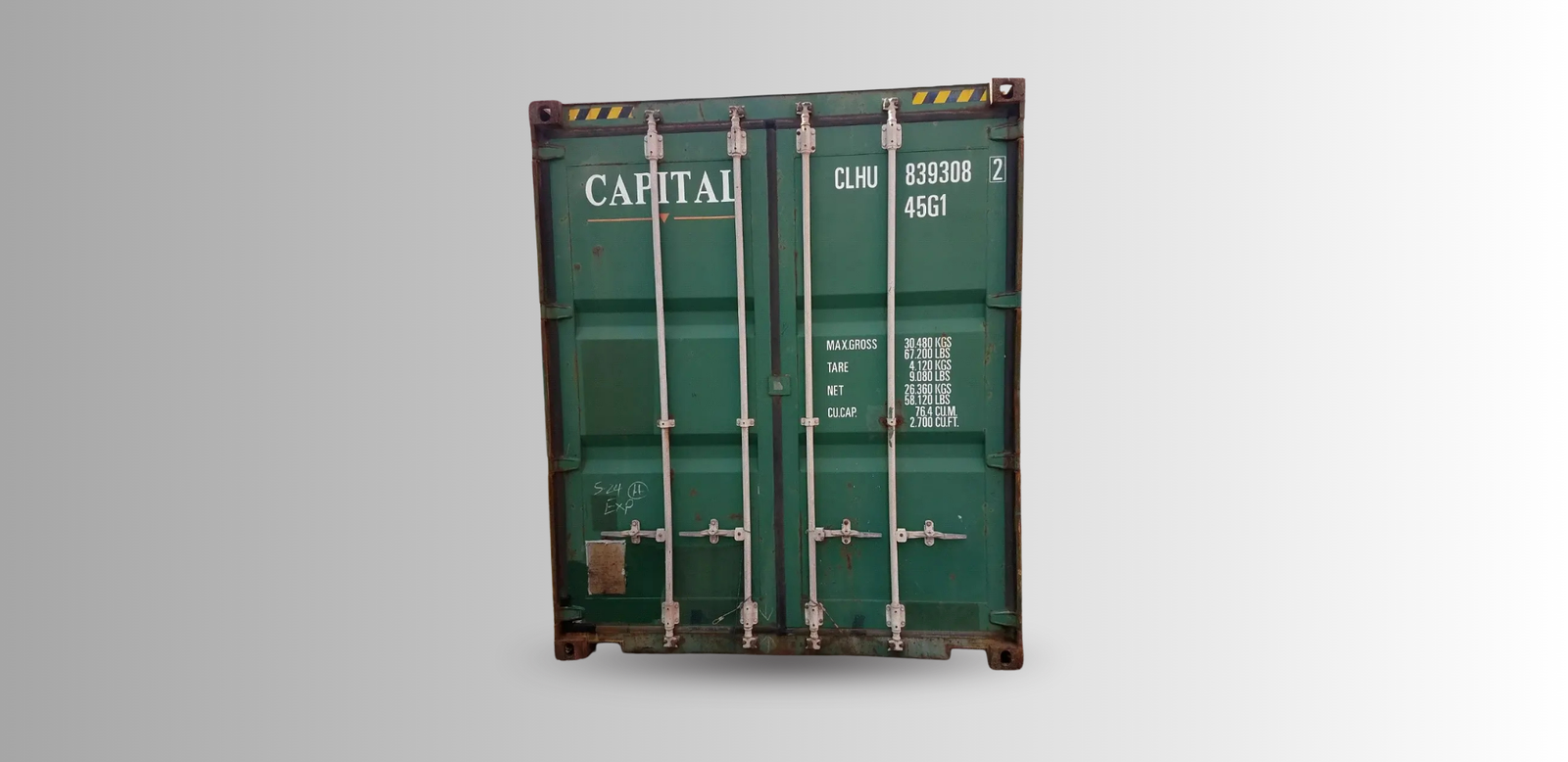 Used 40 ft Shipping Container High Cube 9 ft 6 in High | Used AS IS