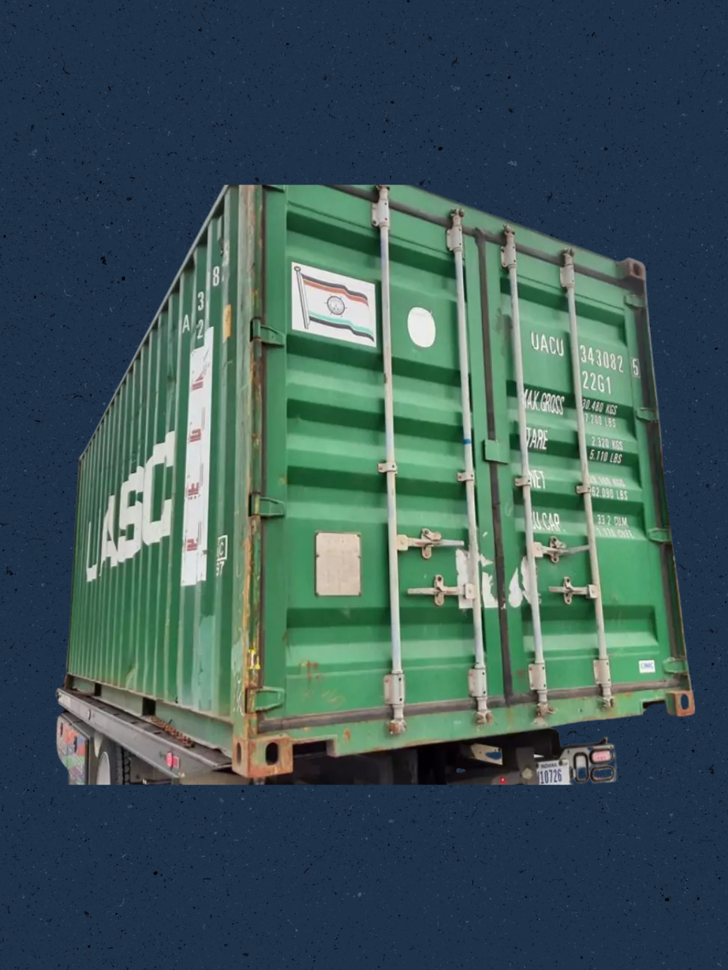 Used 20 ft Shipping Container Standard 8 ft 6 in High | Used Cargo Worthy CW