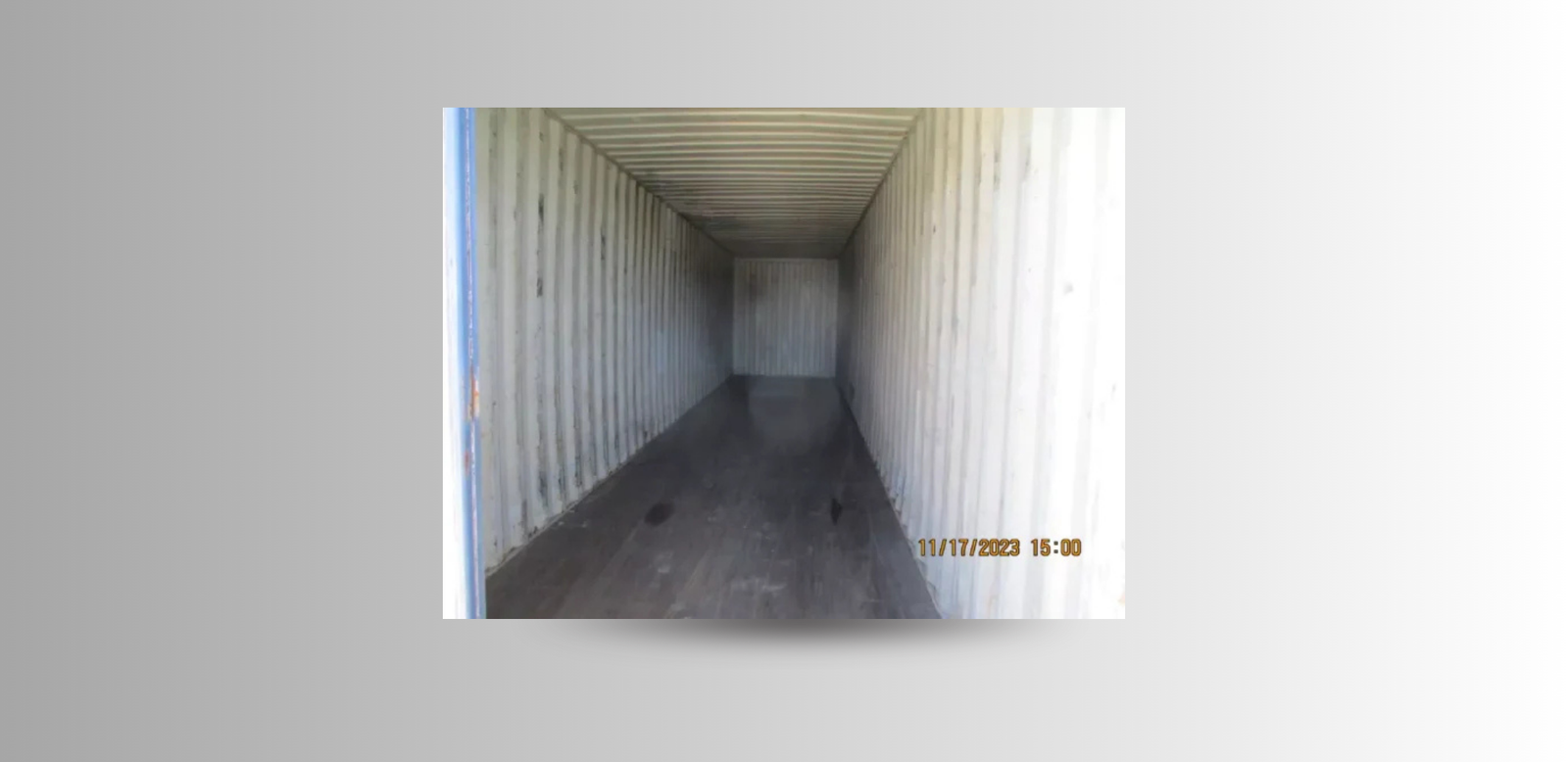 Used 40 ft Shipping Container Standard 8 ft 6 in High | Used Cargo Worthy CW