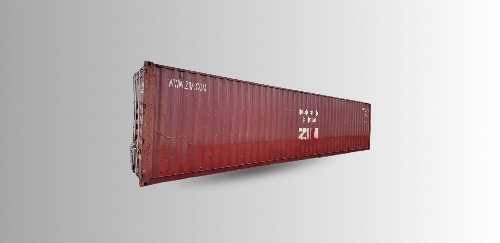 Used 40 ft Shipping Container High Cube 9 ft 6 in High | Used Cargo Worthy CW