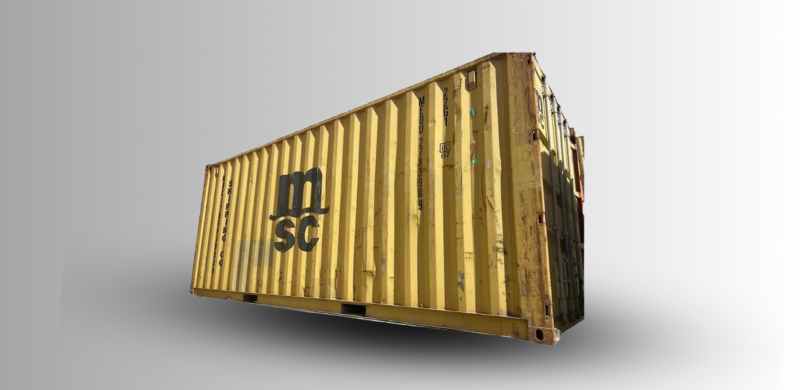 Used 20 ft Shipping Container Standard 8 ft 6 in High | Used Wind and Water Tight WWT