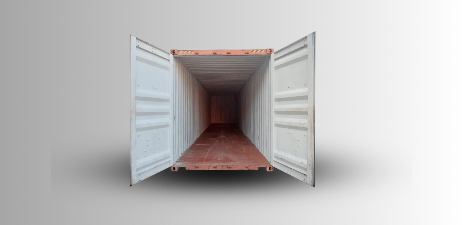 Used 40 ft Shipping Container High Cube 9 ft 6 in High | Used Wind and Water Tight WWT