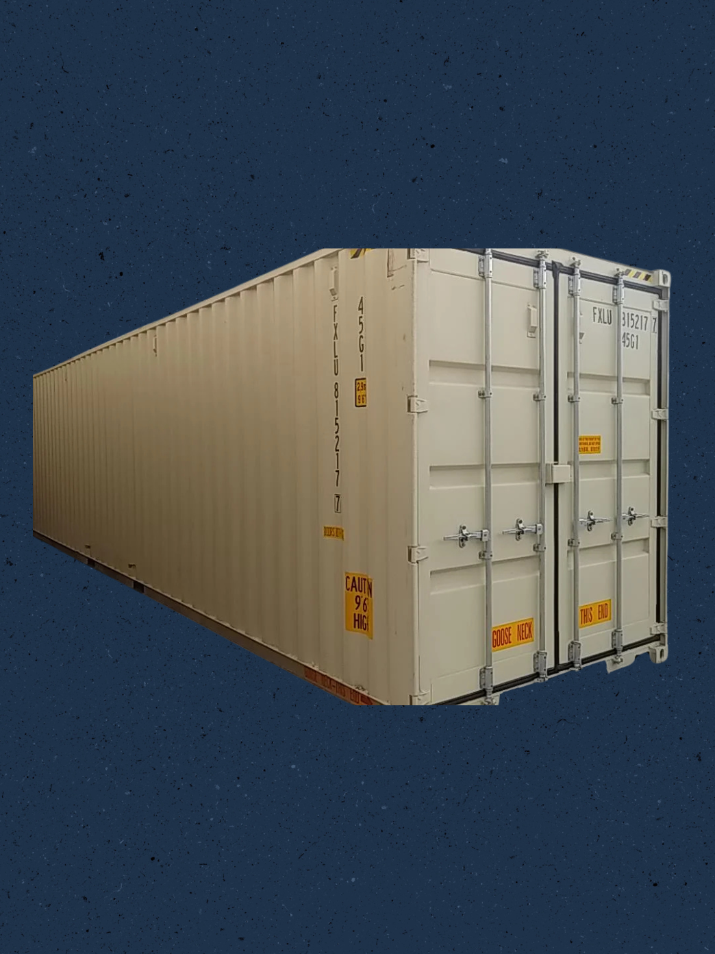 New 40 ft Shipping Container Standard 8 ft 6 in High | New IICL
