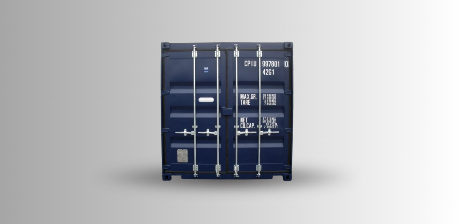 New 40 ft Shipping Container Standard 8 ft 6 in High | New IICL