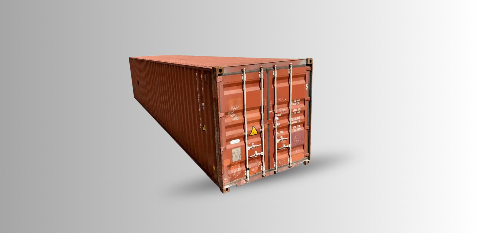 Used 40 ft Shipping Container Standard 8 ft 6 in High | Used IICL