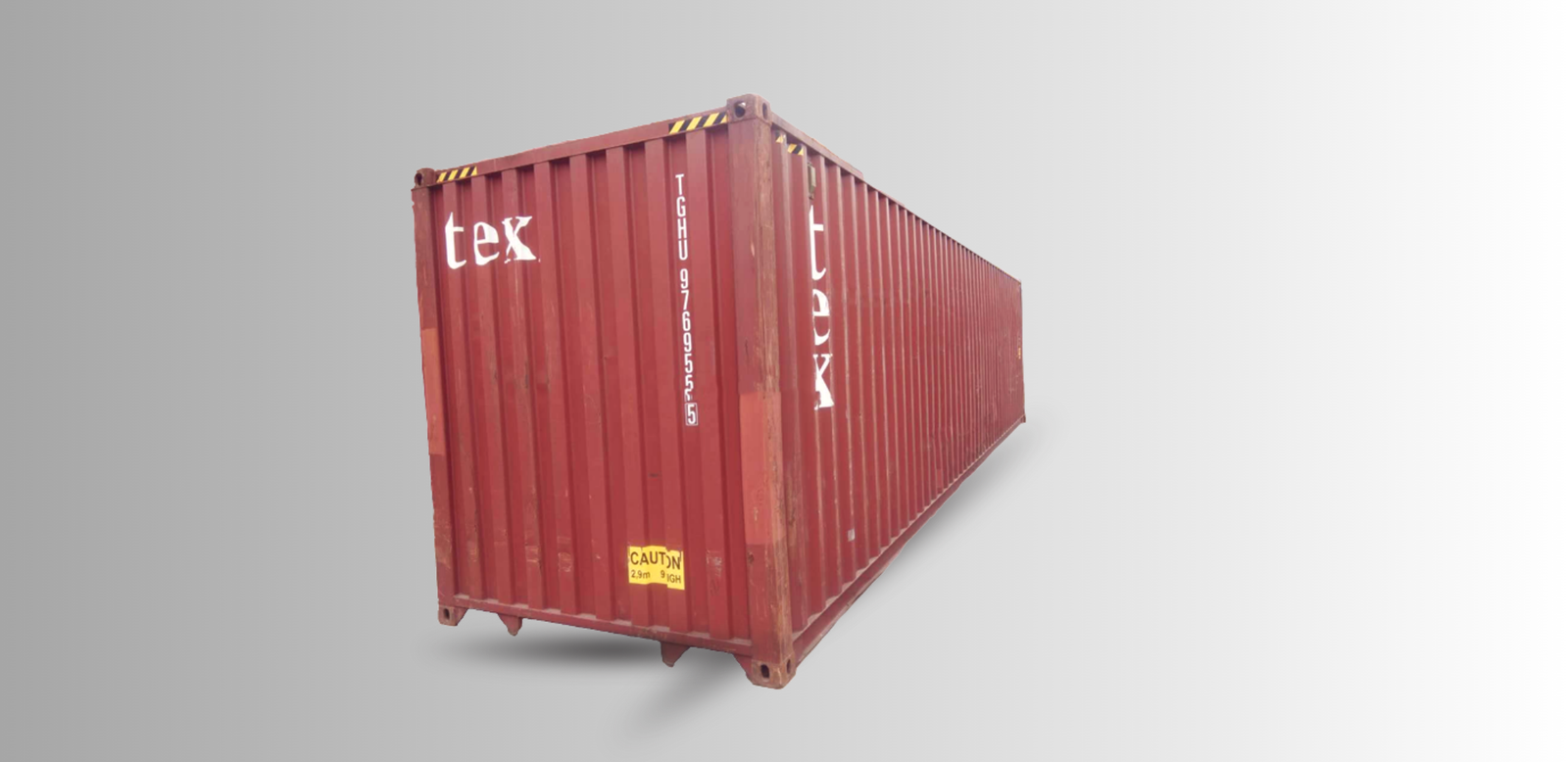 Used 40 ft Shipping Container High Cube 9 ft 6 in High | Used IICL