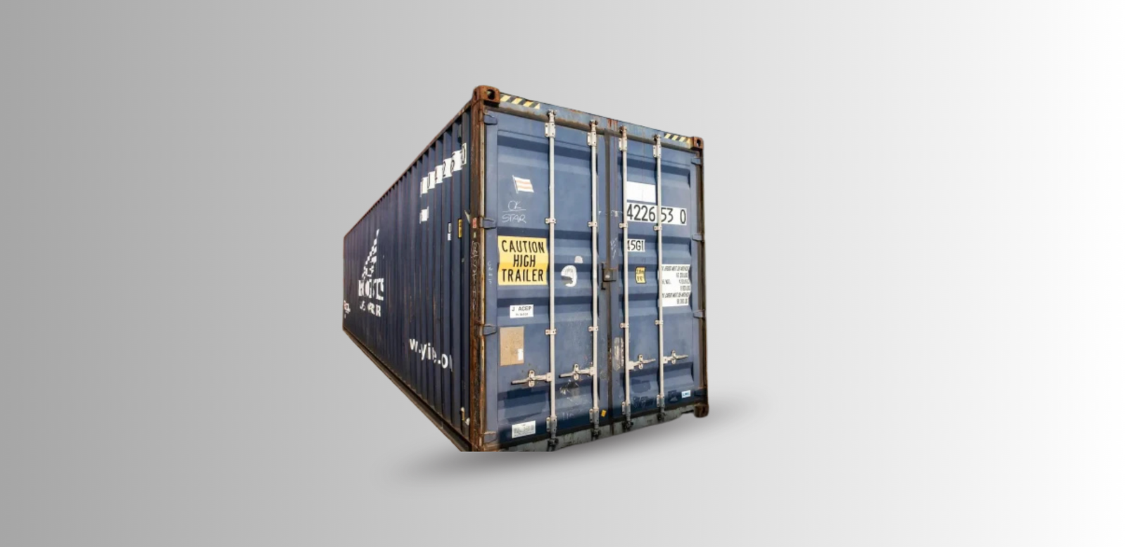 Used 40 ft Shipping Container High Cube 9 ft 6 in High | Used IICL